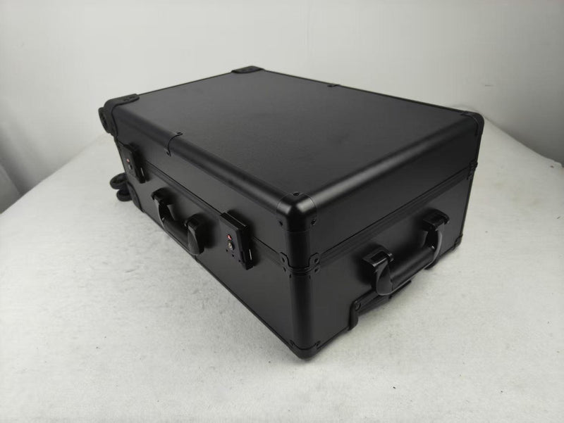 EVORETRO Graded Card Case — Show-Day Roller, TSA Lock, Foam-18