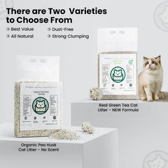 Green Tea Dust-Free Tofu Cat Litter Canada-8