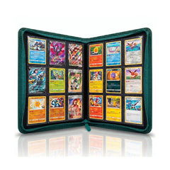EVORETRO 9-Pocket Zip-Up Trading Card Zipper Binder for 360 cards-21