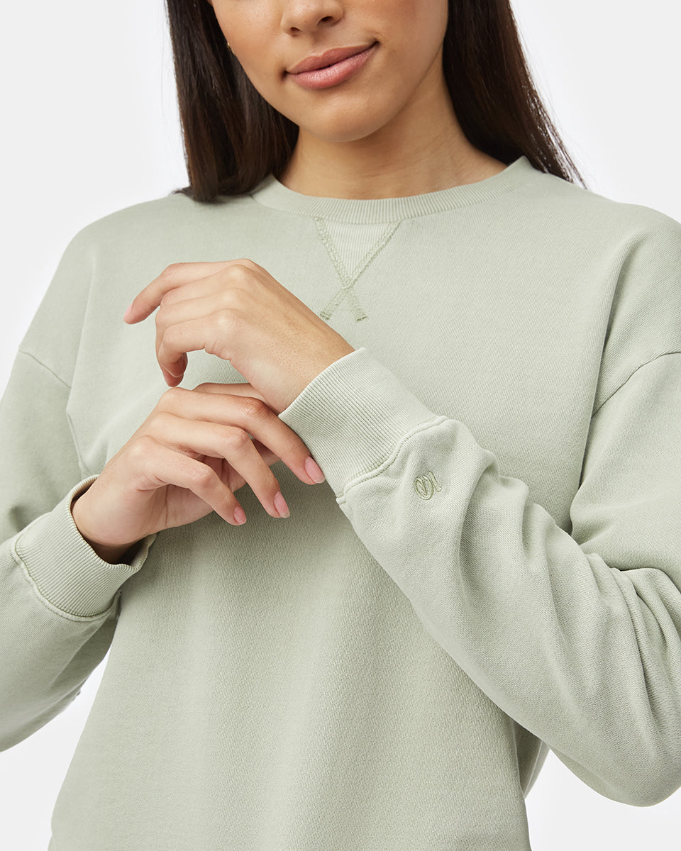 Organic Cotton French Terry Crew-5