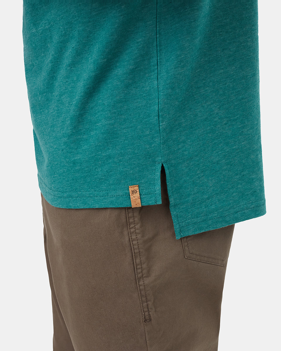 Hemp Step Hem T-Shirt-6