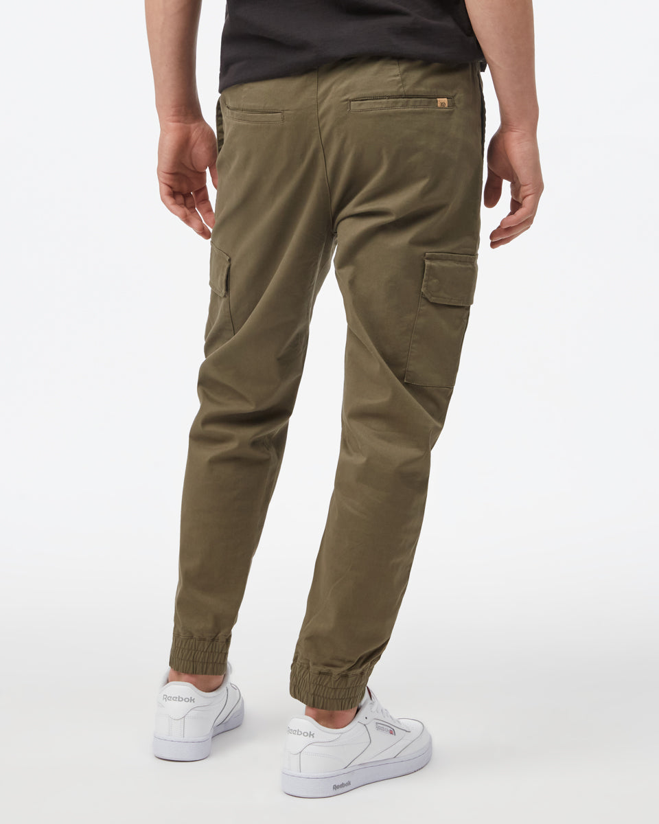 Stretch Twill Cargo Pull On Jogger-2