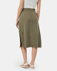 Tencel Midi Skirt-2