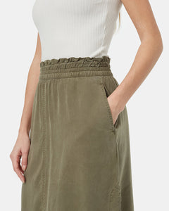 Tencel Midi Skirt-4