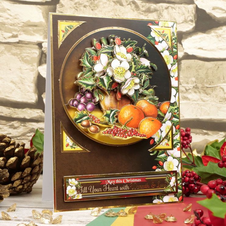 Season's Greetings Deco-Large Set - Christmas Rose-8