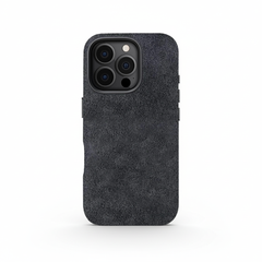 Coque Alcantara Grise pour iPhone 16-6