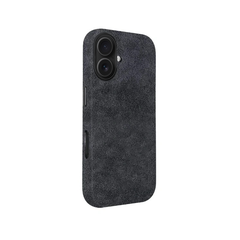 Coque Alcantara Grise pour iPhone 16-3