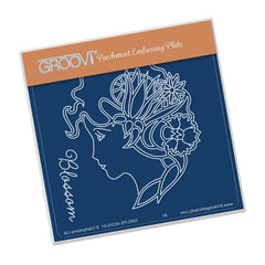 Groovi Blossom Cameo A6 Plate-1