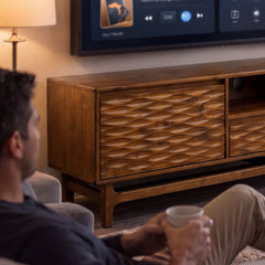 Elara Solid Wood TV Stand-9
