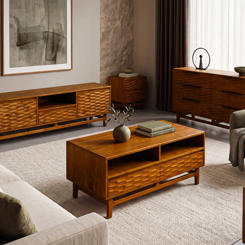 Elara Solid Wood TV Stand-20