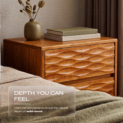 Elara Solid Wood Nightstand-16