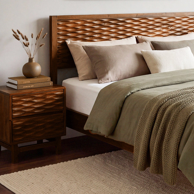 Elara Solid Wood Nightstand-10