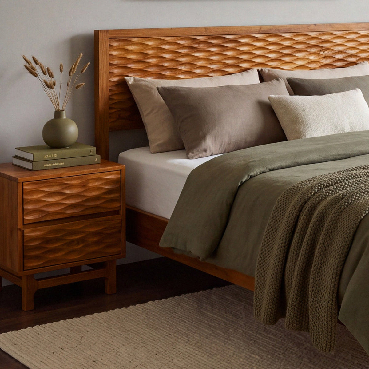 Elara Solid Wood Nightstand-20