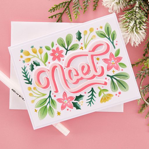 Layered Noel Foliage Stencil & Die Bundle from the Layered Christmas Stencils Collection-2