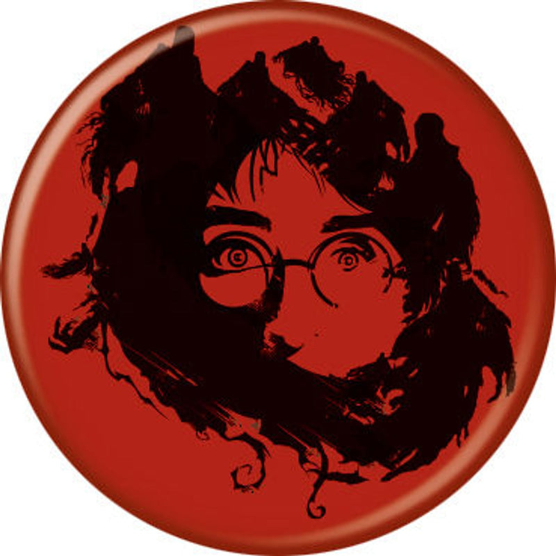 Harry Potter - Harry On Red Button-1