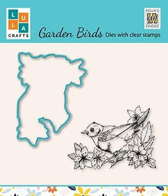 Garden Birds 2 - Die and Clear Stamp-1