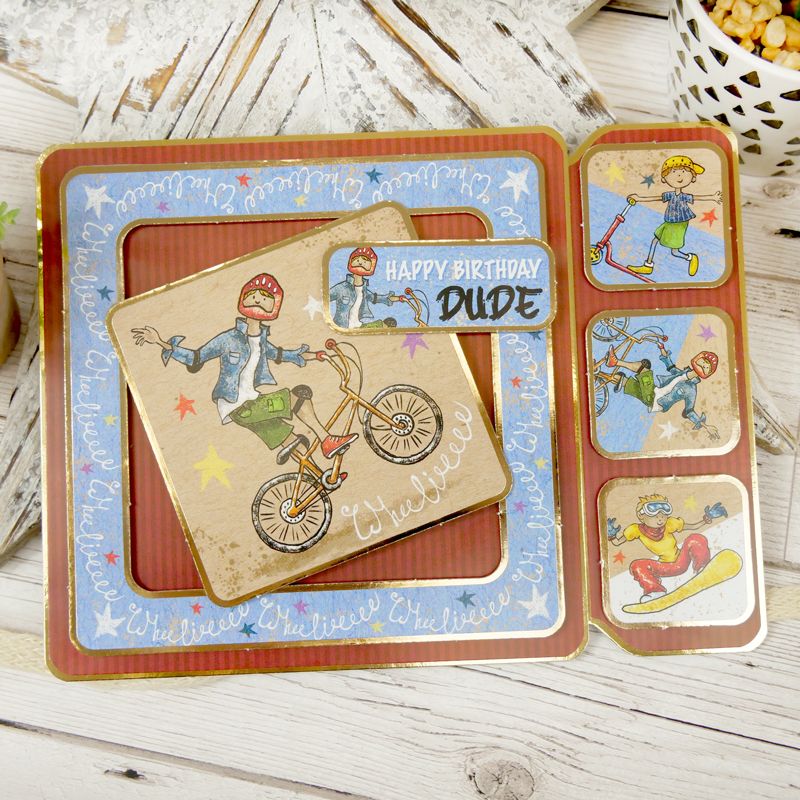 Hunkydory Favourites Toppers - Totally Radical-2