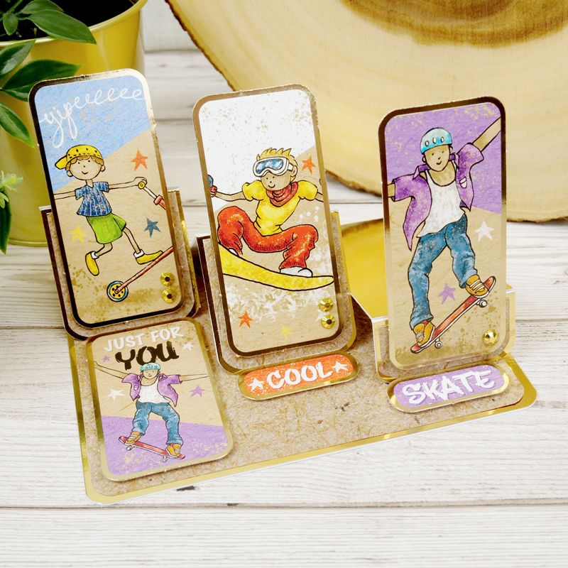 Hunkydory Favourites Toppers - Totally Radical-3