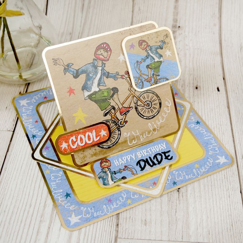 Hunkydory Favourites Toppers - Totally Radical-4