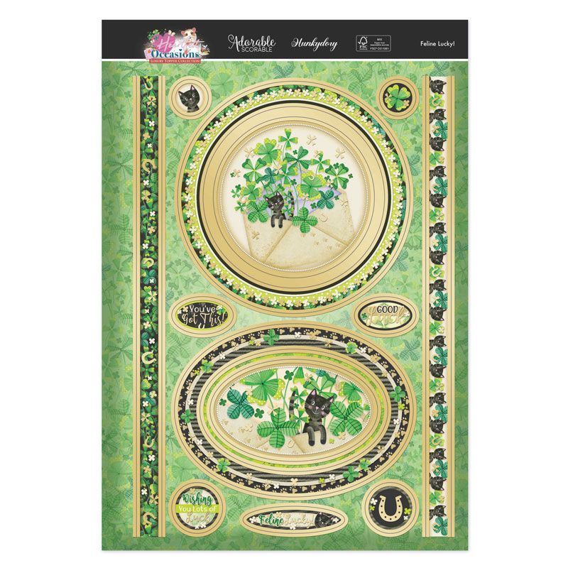 Feline Lucky! Luxury Topper Set-2