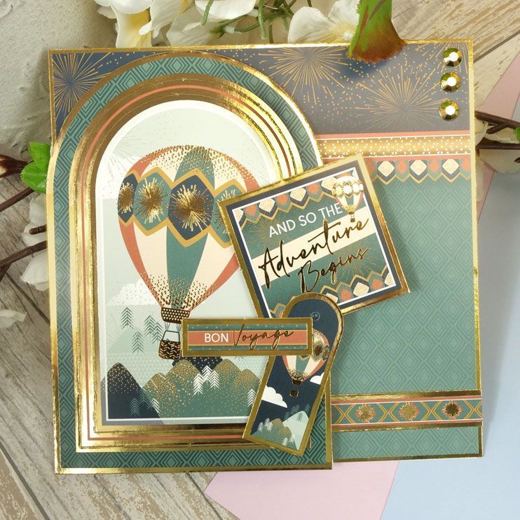 The Adventure Begins Luxury Topper Set-9