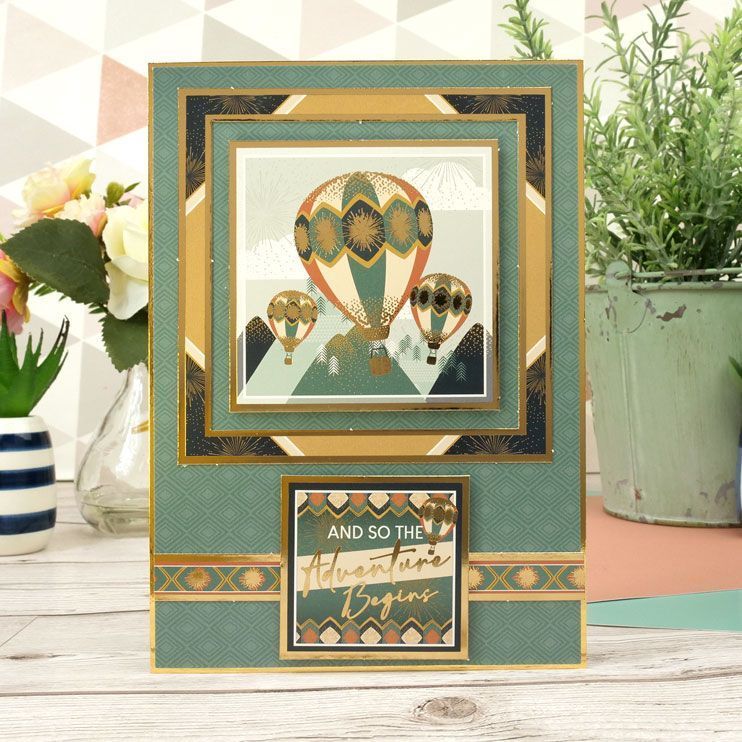 The Adventure Begins Luxury Topper Set-5