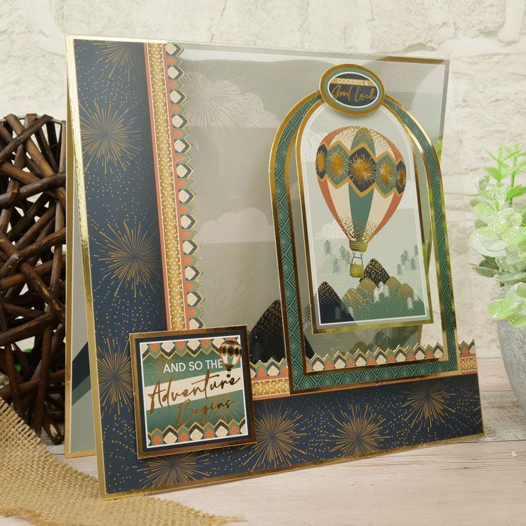 The Adventure Begins Luxury Topper Set-7