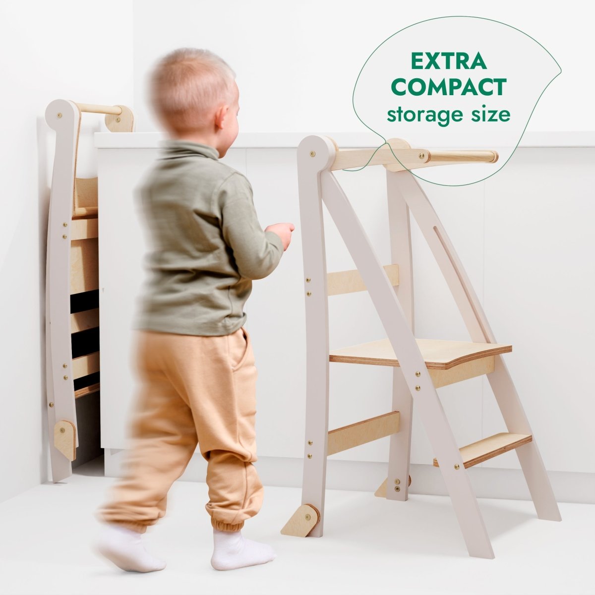 Helper Tower: A Multi-functional Foldable Step Stool for Kids-9