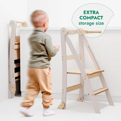 Helper Tower: A Multi-functional Foldable Step Stool for Kids-9