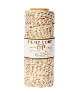 Hemptique #20 Metallic Hemp Cord Spools 50G-3