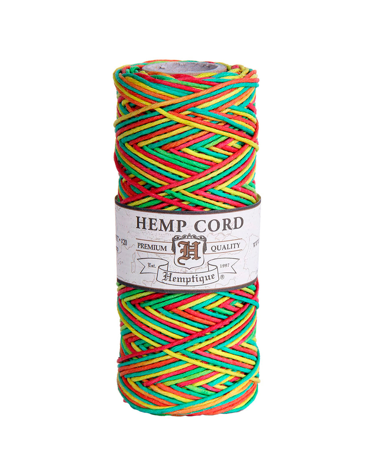Hemptique #20 Variegated Hemp Cord Spools 50G-3