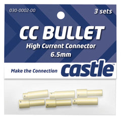 High Current Connector: 6.5mm Bullet Set (3)-1