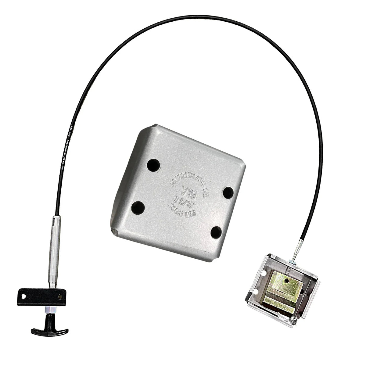 RANCH HITCH ADAPTER 4 BOLT CABLE SYSTEM-1