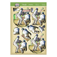 Set de decoración grande Deportes y pasatiempos - Un día de críquet-3