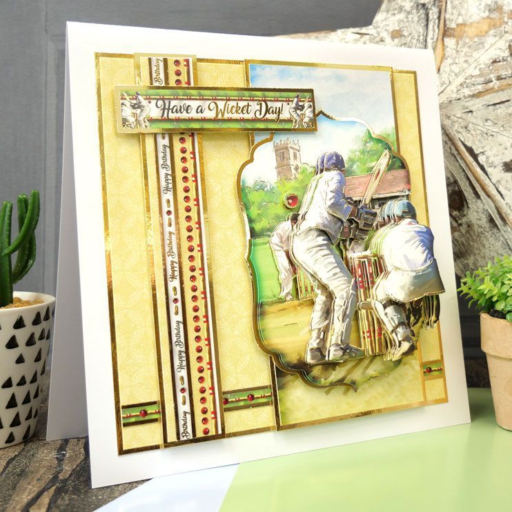 Set de decoración grande Deportes y pasatiempos - Un día de críquet-5