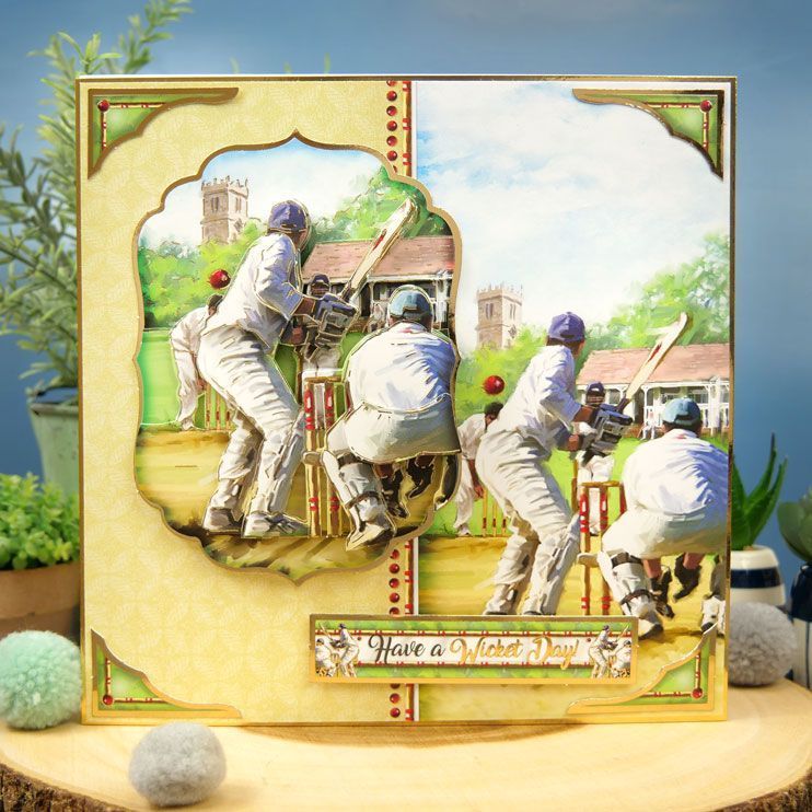 Set de decoración grande Deportes y pasatiempos - Un día de críquet-7
