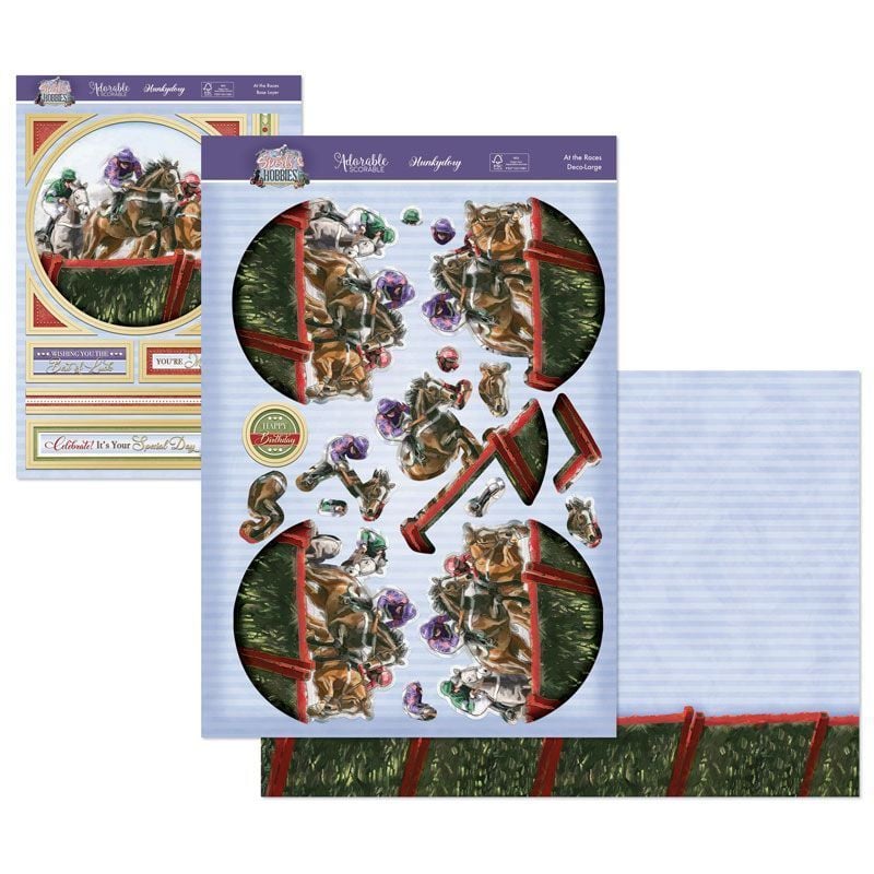 Sports & Hobbies Deco-Large Set - At The Races-1