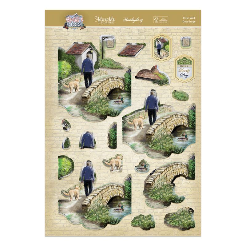 Sports & Hobbies Deco-Large Set - River Walks-3