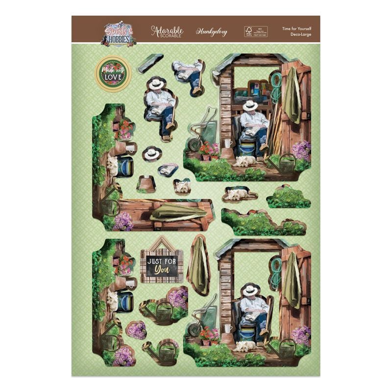 Set de decoración de deportes y pasatiempos: tiempo para ti-3