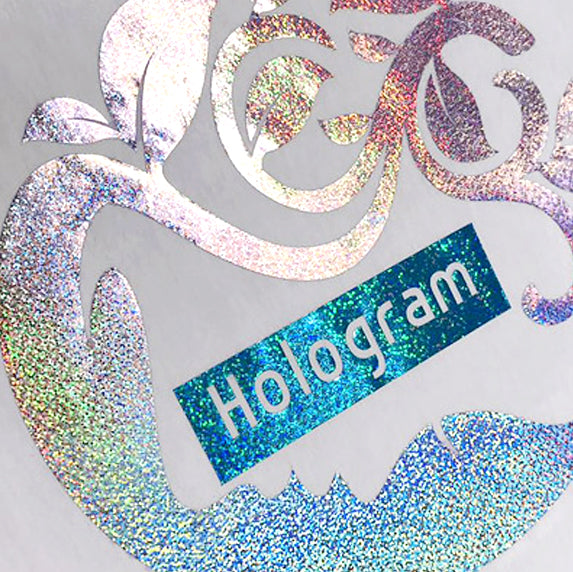 XVINYL Holographic Sparkle HTV - Heat Transfer Vinyl (Gold-Crystal), 12x10", 5 Sheets-2