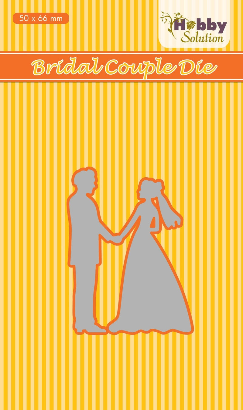 Nellie's Choice - Hobby Solution Die Bridal Couple-1