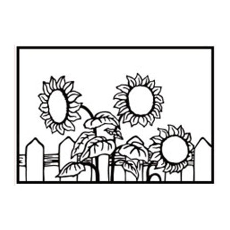 Hobby Solution Embossing Folder - Sunflower-1