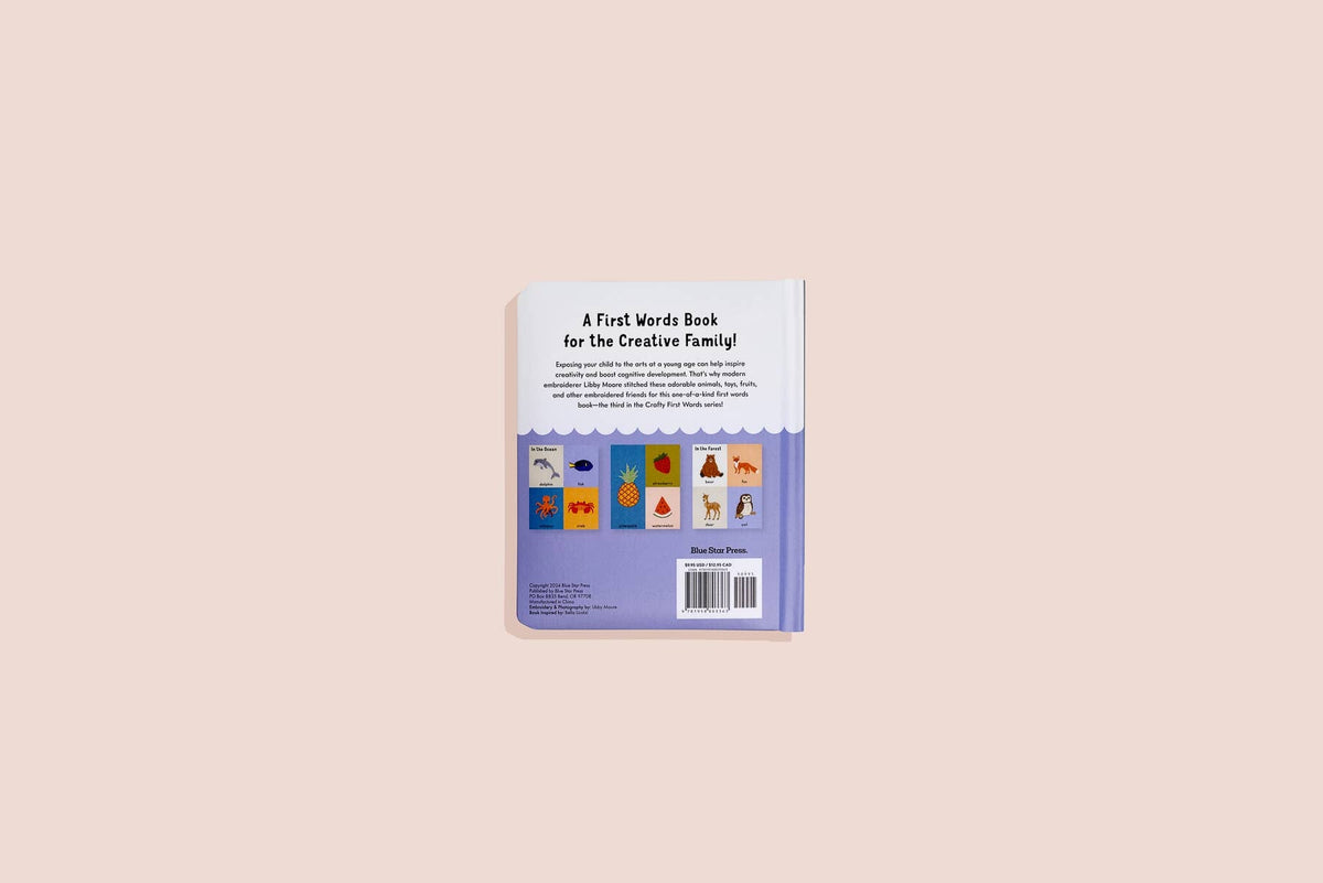 Paige Tate & Co. - First Words Embroidered Friends - Ages 1–3-5