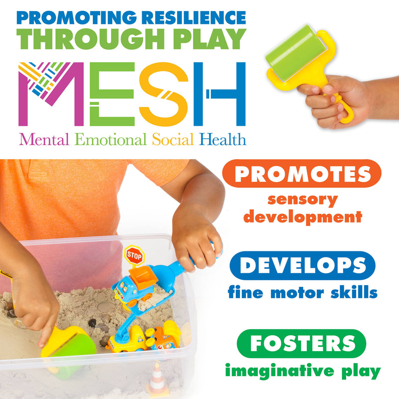 Faber-Castell / Creativity for Kids - Construction Zone Sensory Bin Activity Kit - Ages 3+-2