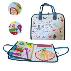 Breeze Essence Inc. - Under the Sea Busy Board for Toddlers - Ages 1–3-1