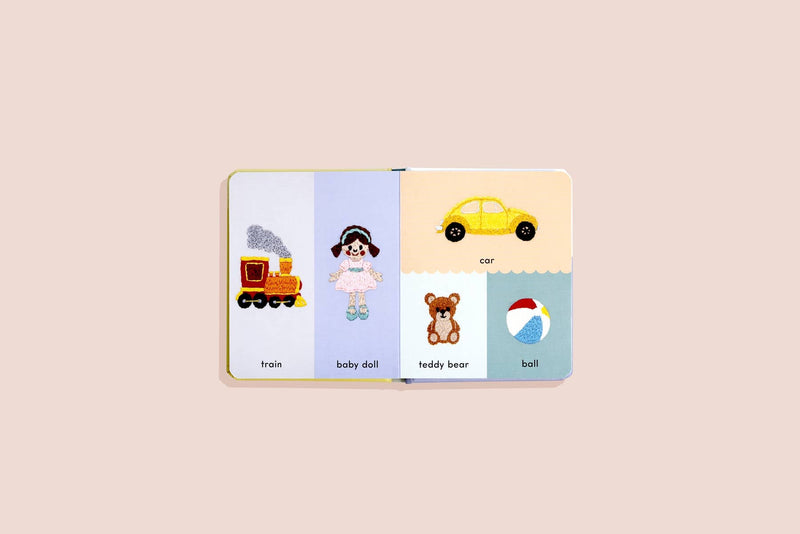 Paige Tate & Co. - First Words Embroidered Friends - Ages 1–3-3