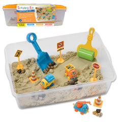 Faber-Castell / Creativity for Kids - Construction Zone Sensory Bin Activity Kit - Ages 3+-1
