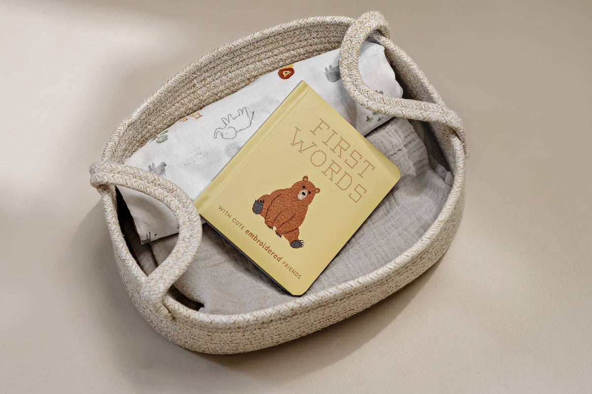 Paige Tate & Co. - First Words Embroidered Friends - Ages 1–3-7