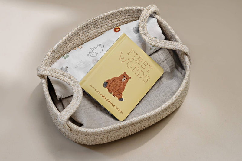 Paige Tate & Co. - First Words Embroidered Friends - Ages 1–3-7