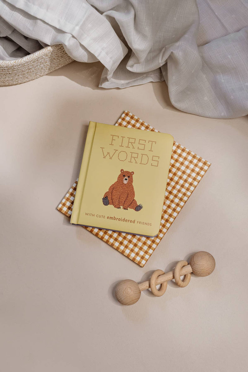 Paige Tate & Co. - First Words Embroidered Friends - Ages 1–3-2
